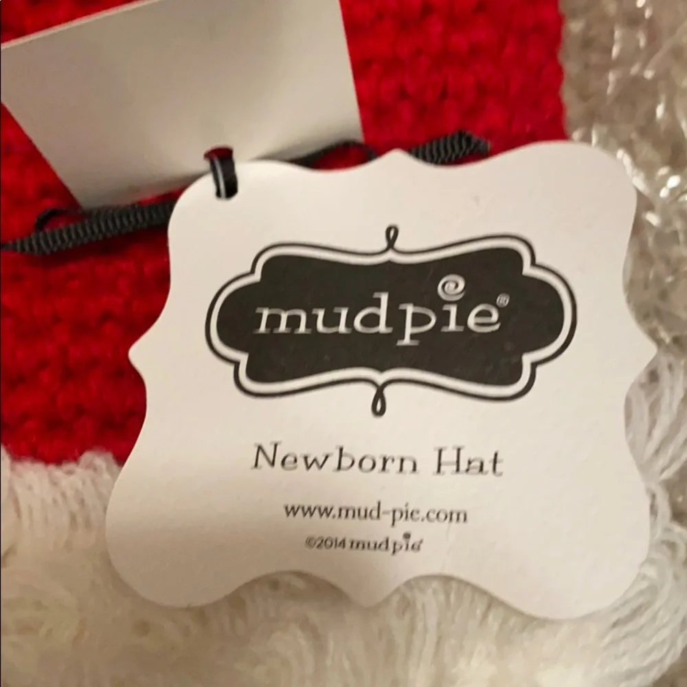 ONLY 2 LEFT!!!🎅🏼🎄🆕Mud Pie: Infant- Santa Hat
